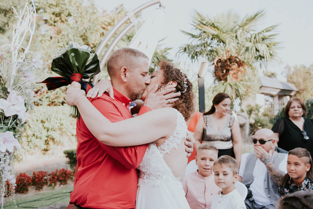 Fotos de boda civil espontánea en Hotel el Bruc